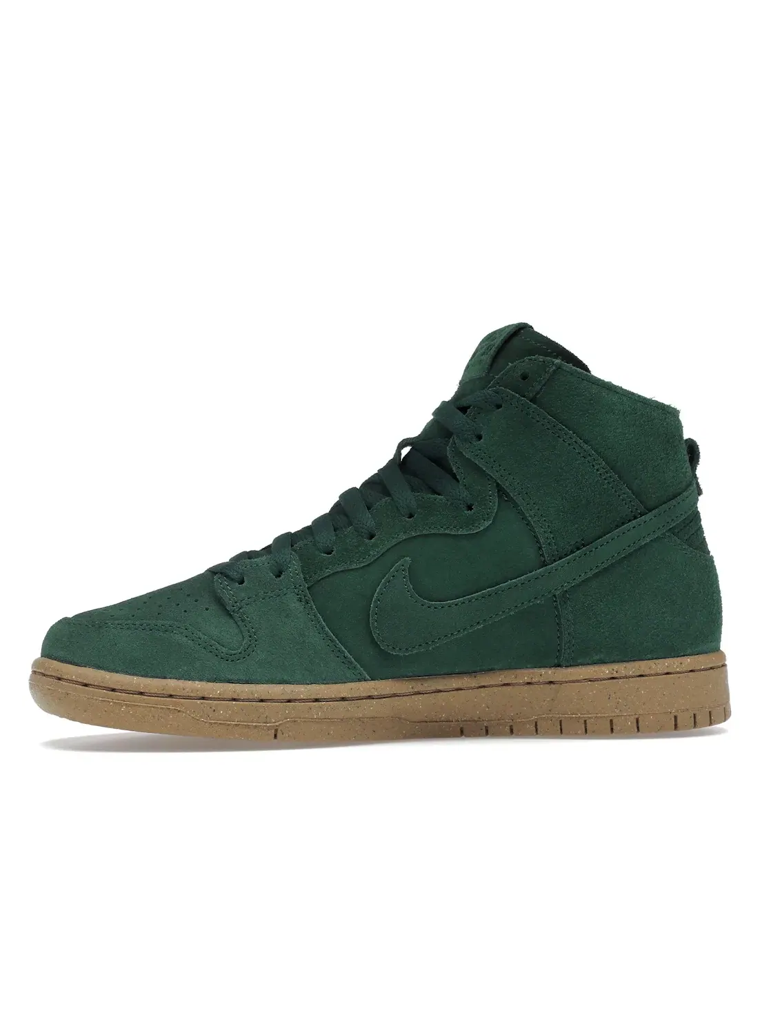 Мужские кроссовки с замшевым верхом Nike SB Dunk High Decon — изображение 3 из 4, зеленый/зеленый