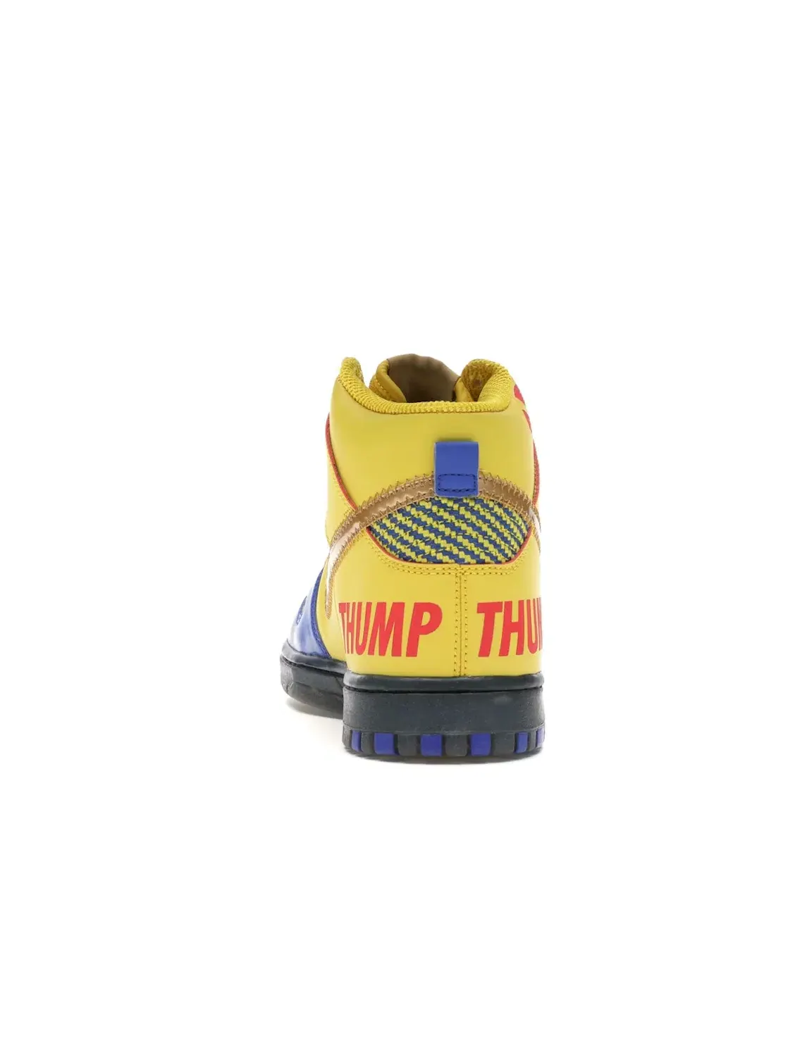 Детские кроссовки для мальчиков высокие Nike SB Dunk High Doernbecher (2012) Nike, Vivid Sulfur Game Royal