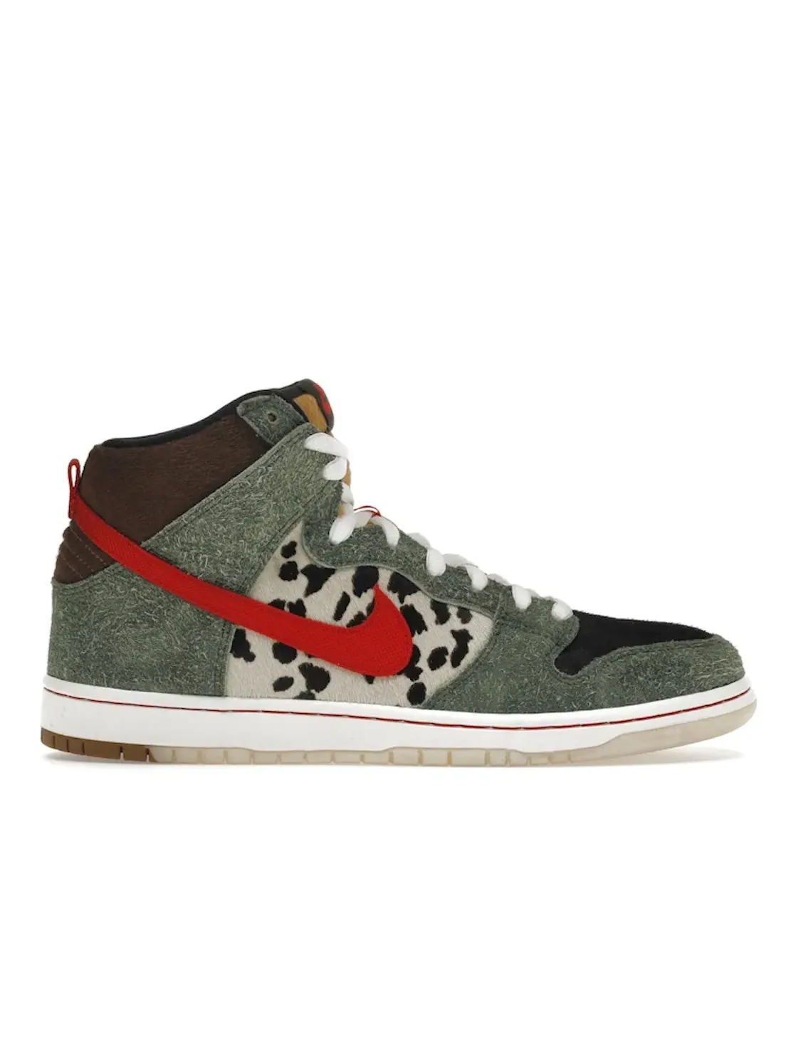 Мужские кроссовки с принтом Nike SB Dunk High Nike — изображение 1 из 4, мульти