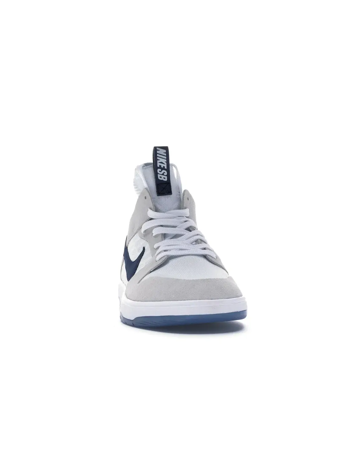 Мужские кроссовки Nike SB Dunk High Elite Cyrus Bennett — изображение 2 из 4, белый/темно-синий-белый