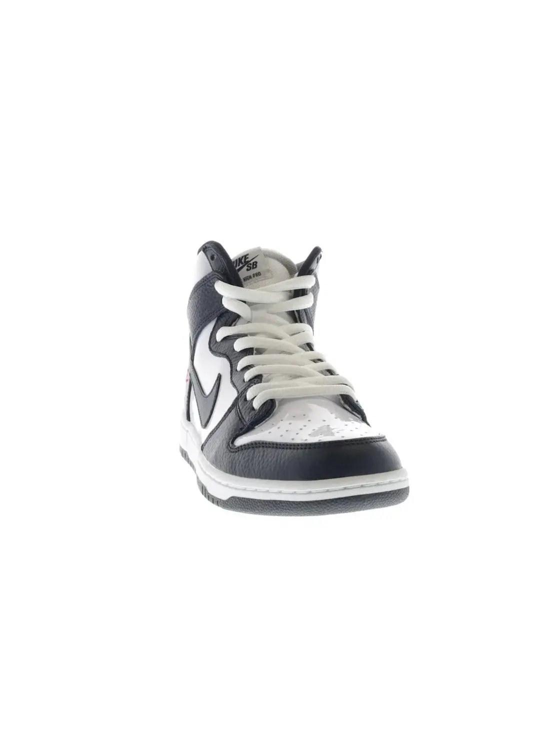 Мужские кроссовки с перфорацией Nike SB Dunk High Future Court Obsidian — изображение 2 из 4, белый/красный