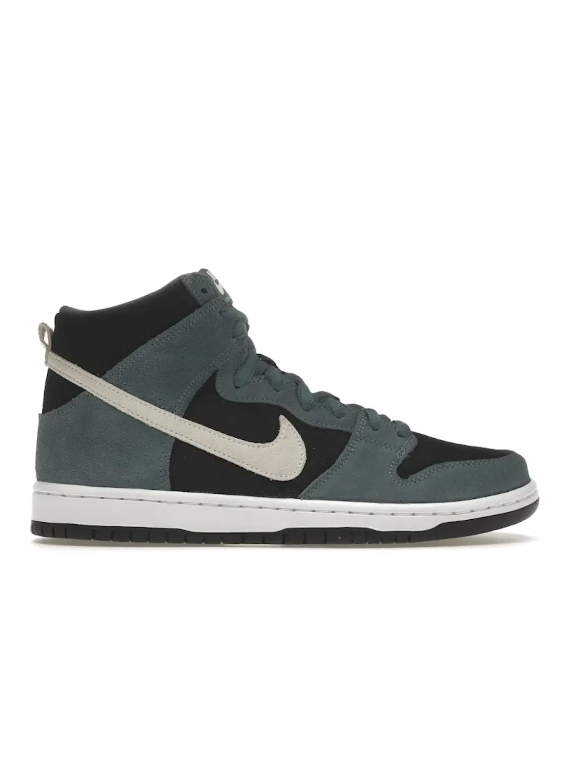 Мужские кроссовки высокие замшевые Nike SB Dunk High Pro — изображение 1 из 4, черный-белый