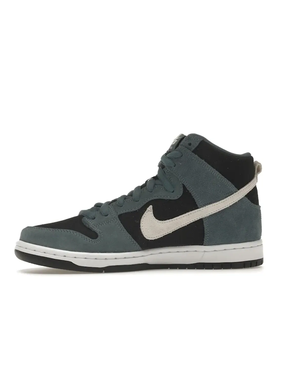 Мужские кроссовки высокие замшевые Nike SB Dunk High Pro — изображение 3 из 4, черный-белый