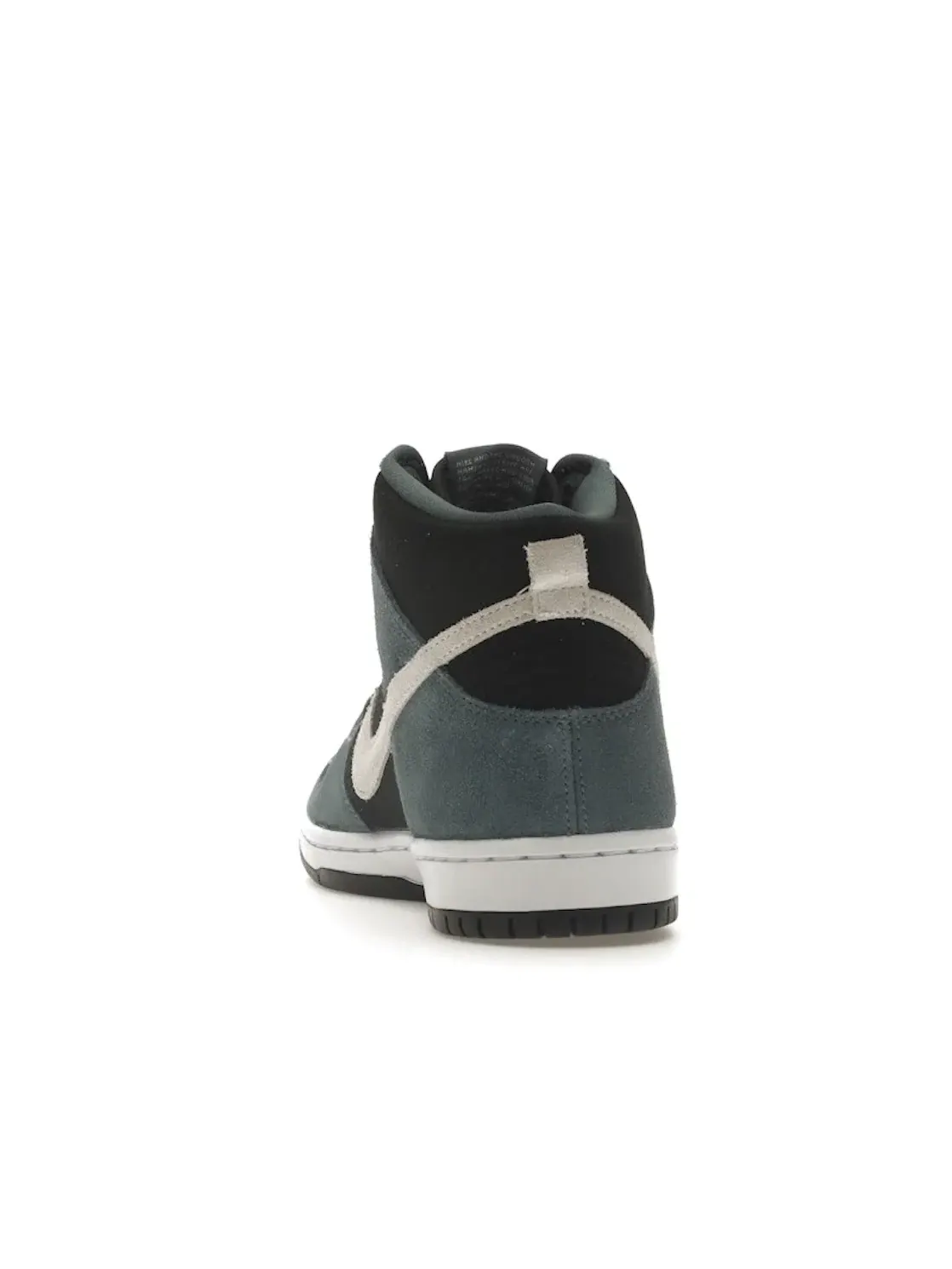 Мужские кроссовки высокие замшевые Nike SB Dunk High Pro — изображение 4 из 4, черный-белый
