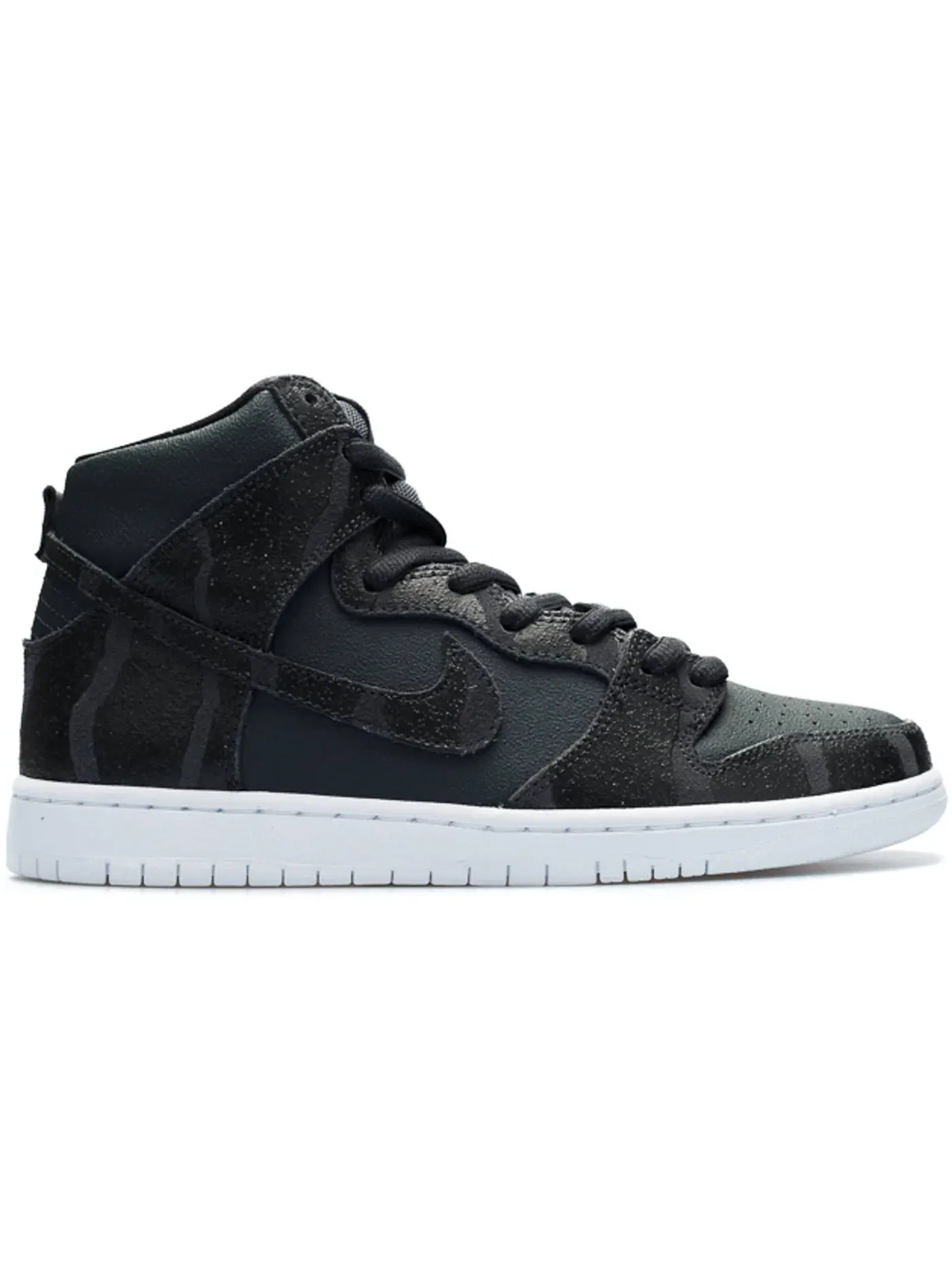 Мужские кроссовки высокие Nike SB Dunk High — изображение 1 из 1, черный-белый