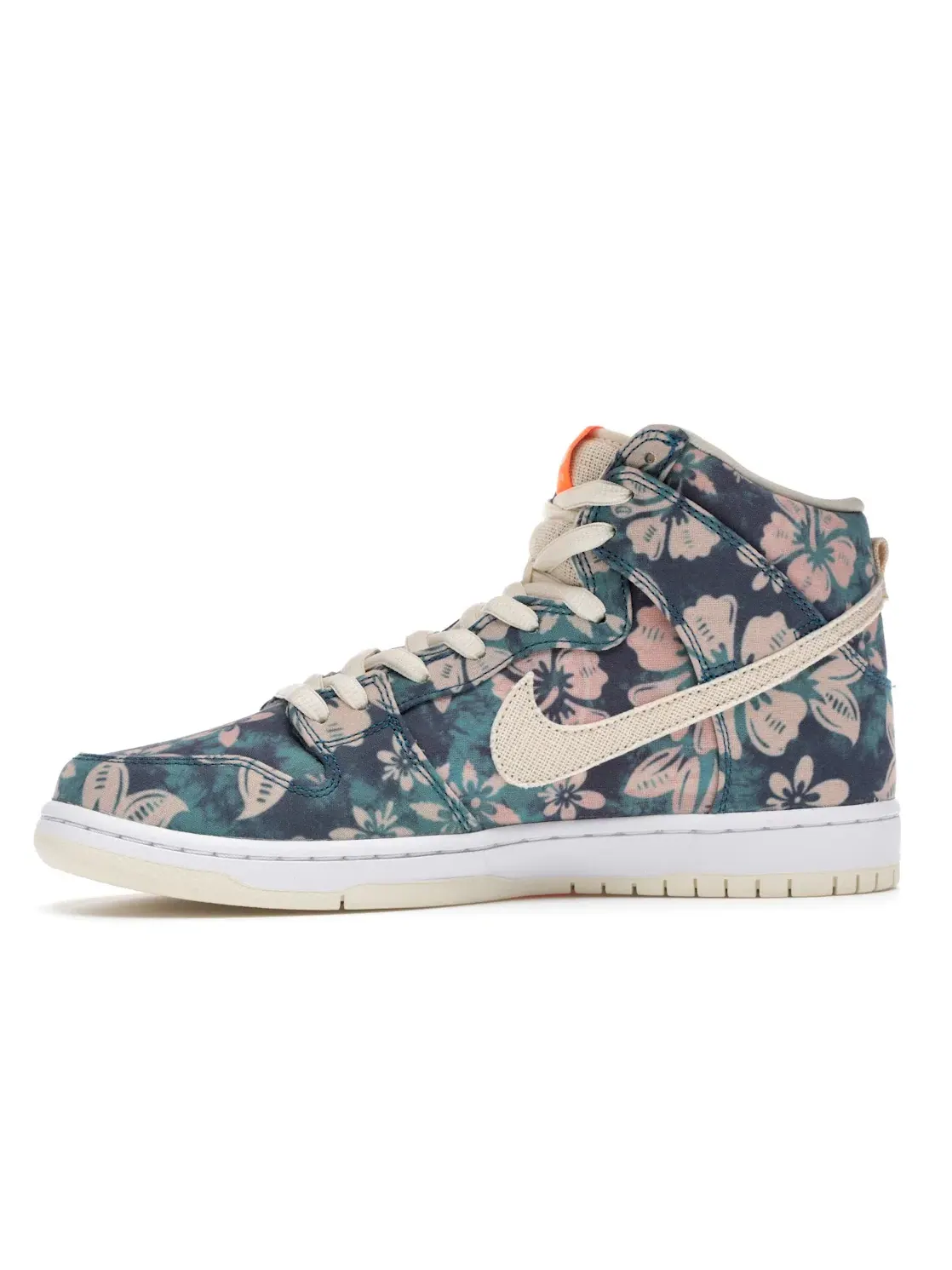 Мужские кроссовки с принтом Nike SB Dunk High Nike — изображение 3 из 4, синий-зеленый голубой