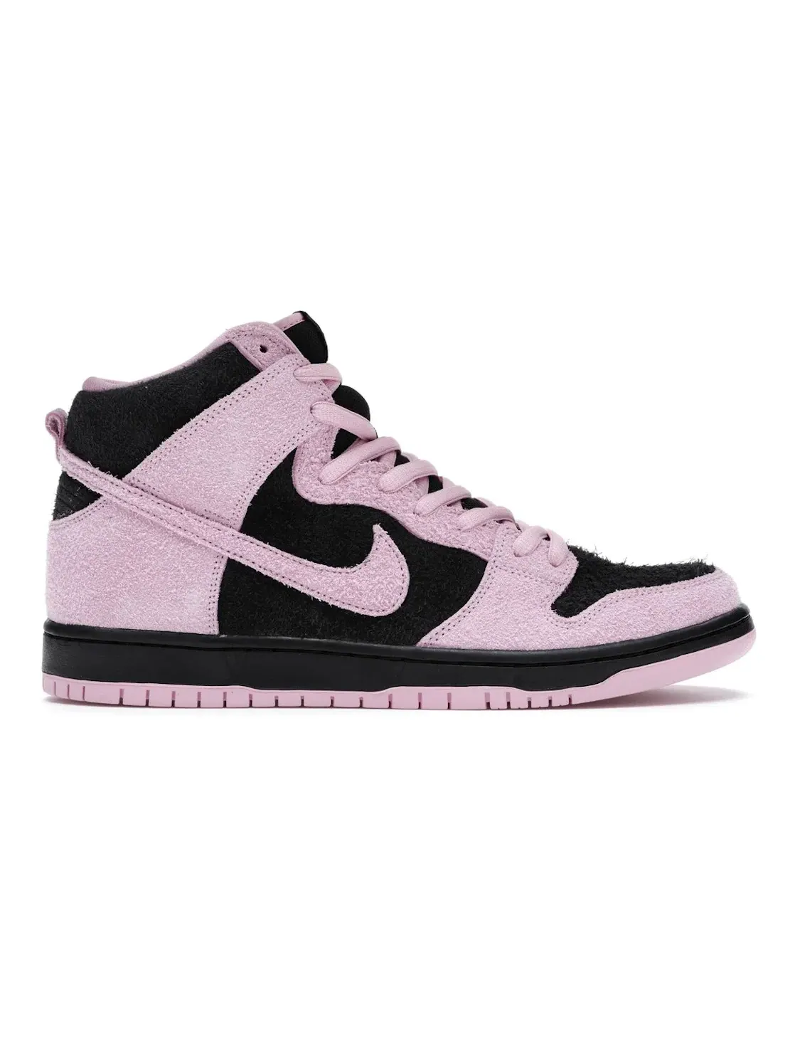 Мужские кроссовки высокие с принтом Nike SB Dunk High Invert Celtics Nike — изображение 1 из 4, черный/розовый-зеленый