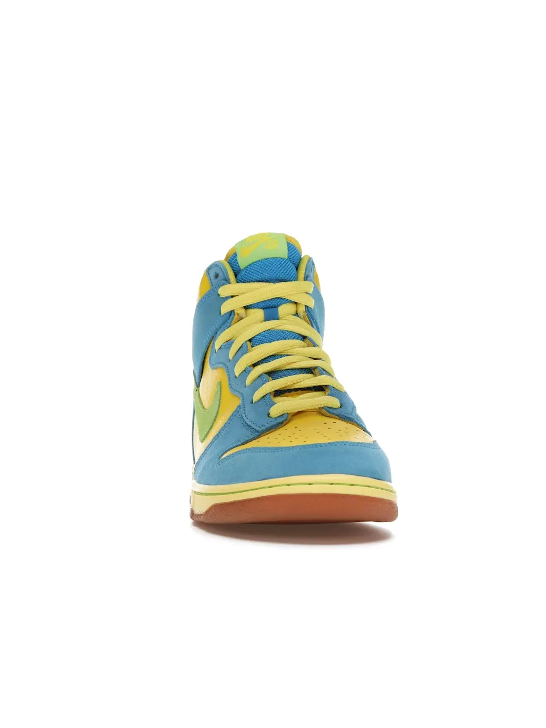 Мужские кроссовки высокие Nike SB Dunk High — изображение 2 из 4, зеленый