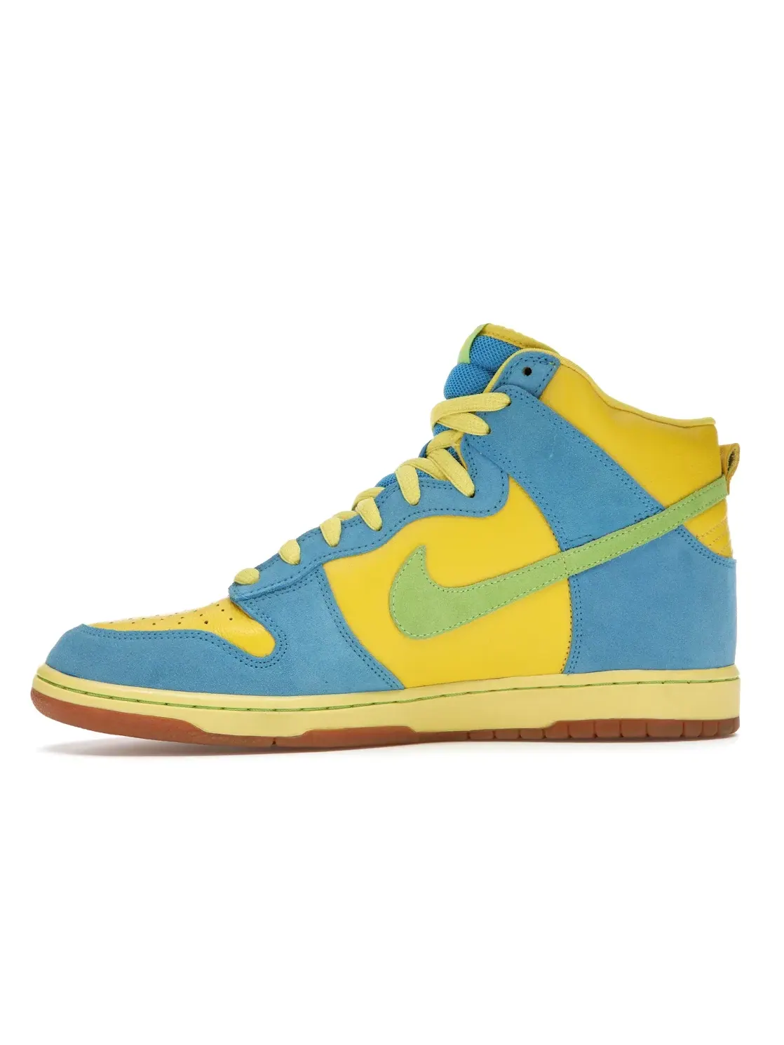 Мужские кроссовки высокие Nike SB Dunk High — изображение 3 из 4, зеленый