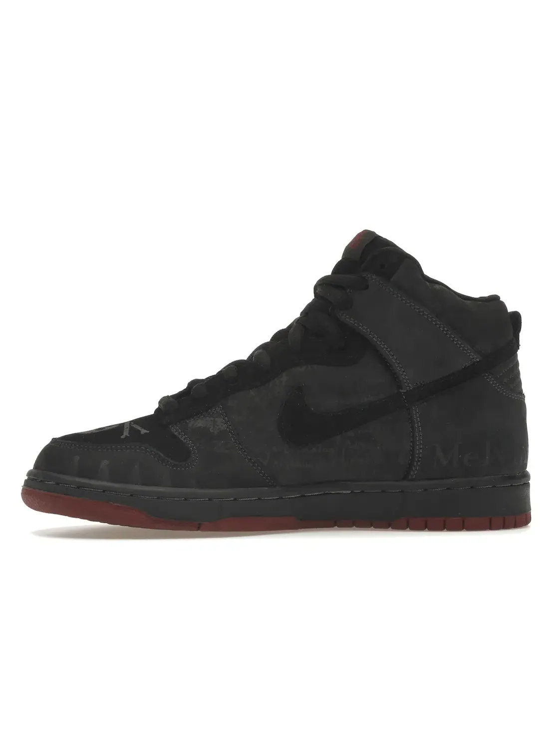 Мужские кроссовки высокие с принтом Nike SB Dunk High Nike — изображение 3 из 4
