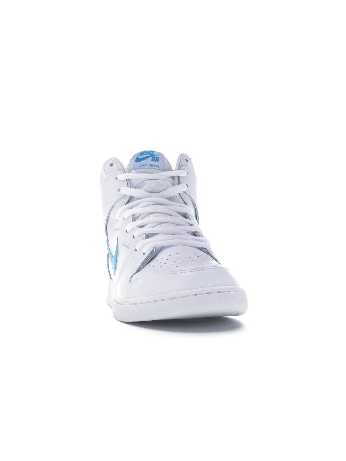 Мужские кроссовки с высоким верхом Nike SB Dunk High Nike — изображение 2 из 4, белый/синий-белый