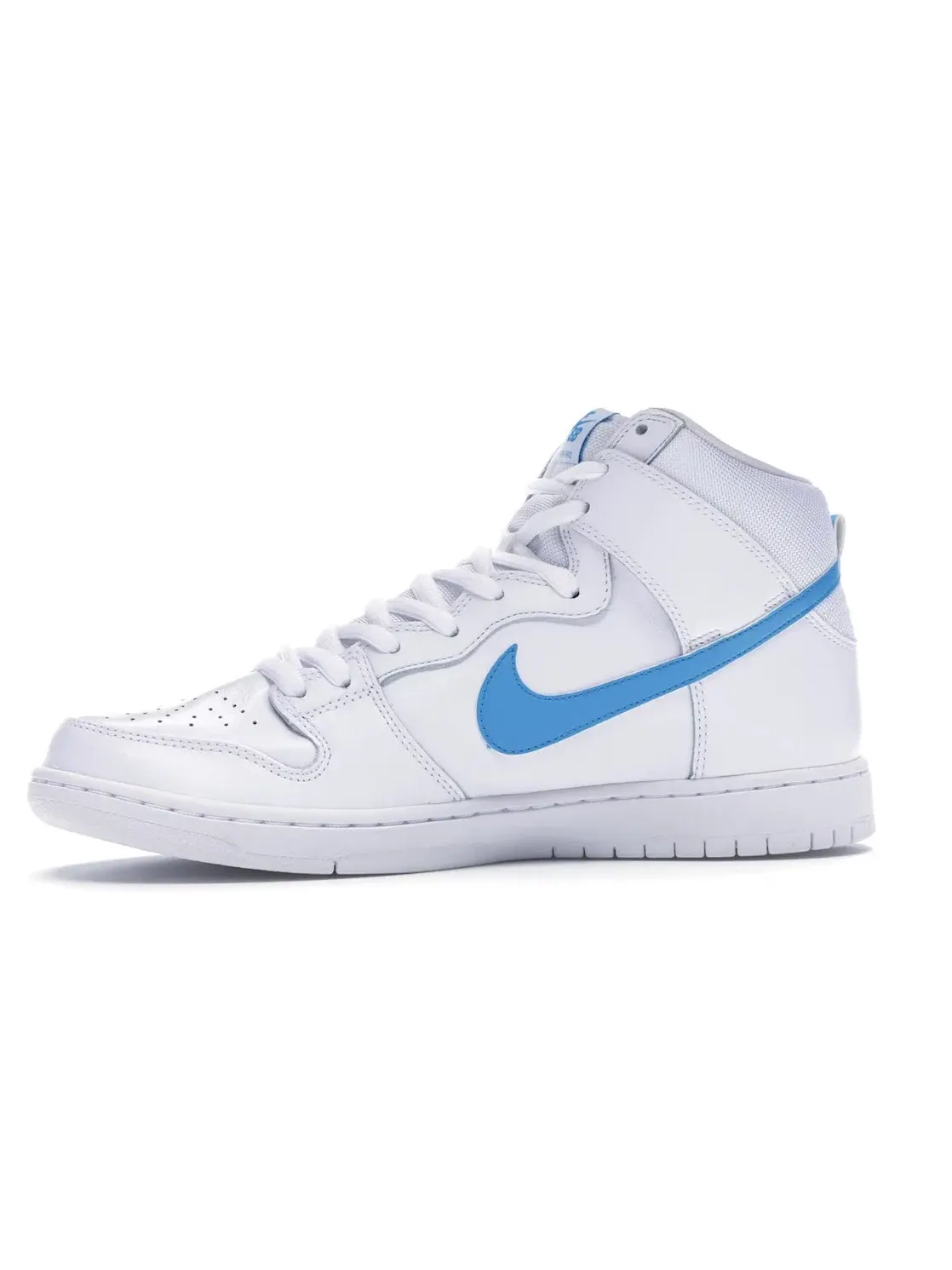 Мужские кроссовки с высоким верхом Nike SB Dunk High Nike — изображение 3 из 4, белый/синий-белый