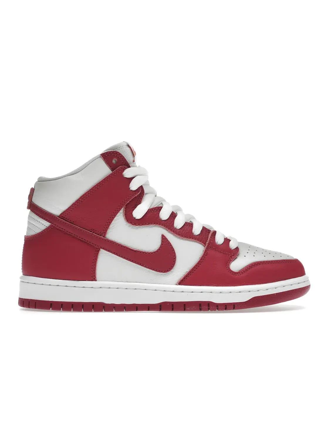 Мужские кроссовки высокие с замшево-кожаным верхом Nike SB Dunk High Orange Label Sweet Beet — изображение 1 из 4, белый