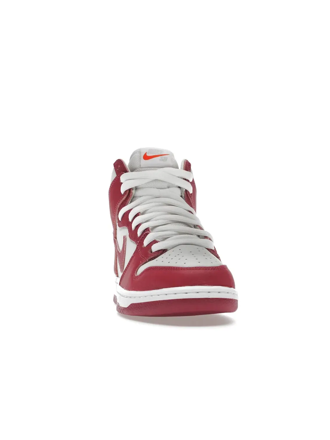 Мужские кроссовки высокие с замшево-кожаным верхом Nike SB Dunk High Orange Label Sweet Beet — изображение 2 из 4, белый