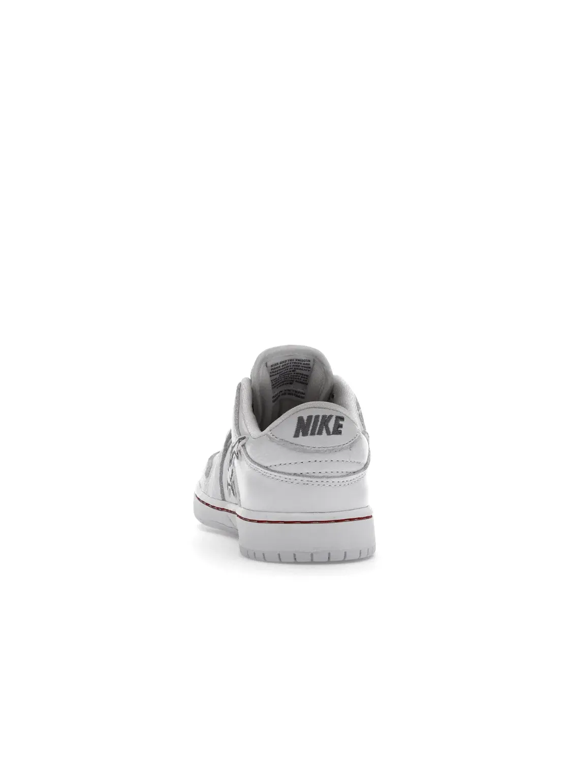 Детские кроссовки Nike SB Dunk Low Oski Great White — изображение 4 из 4, белый/серый-белый-белый