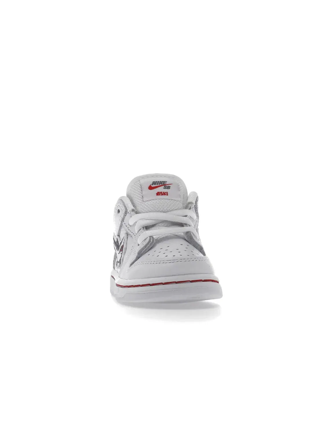 Детские кроссовки Nike SB Dunk Low Oski Great White — изображение 2 из 4, белый/серый-белый-белый