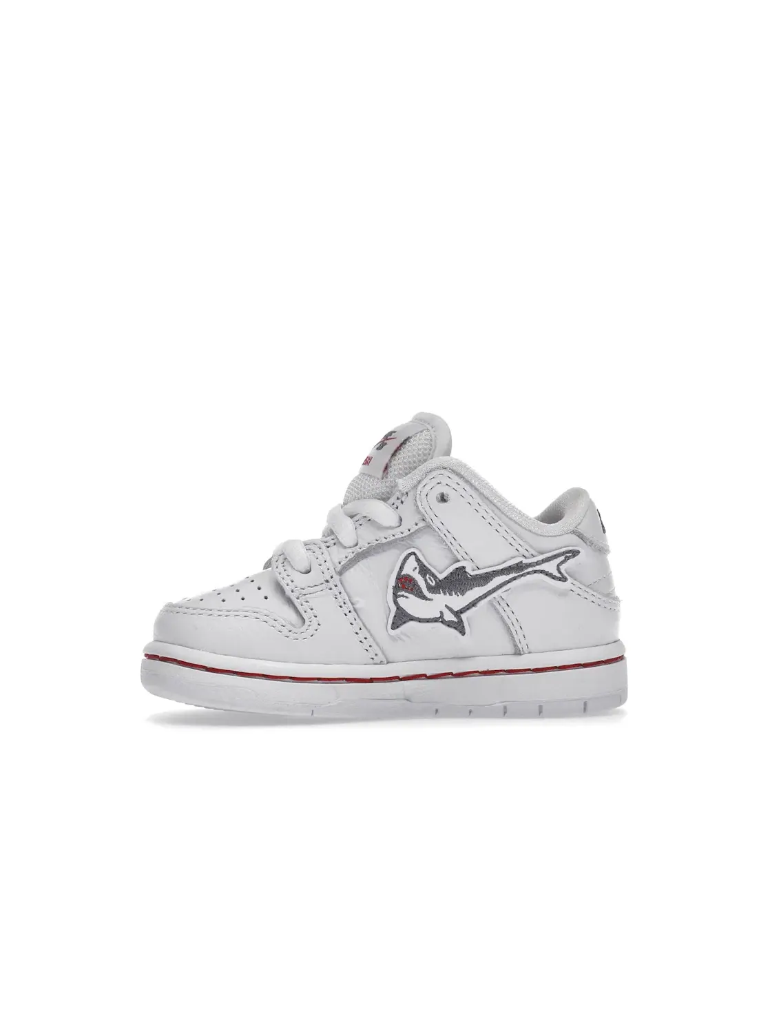 Детские кроссовки Nike SB Dunk Low Oski Great White — изображение 3 из 4, белый/серый-белый-белый