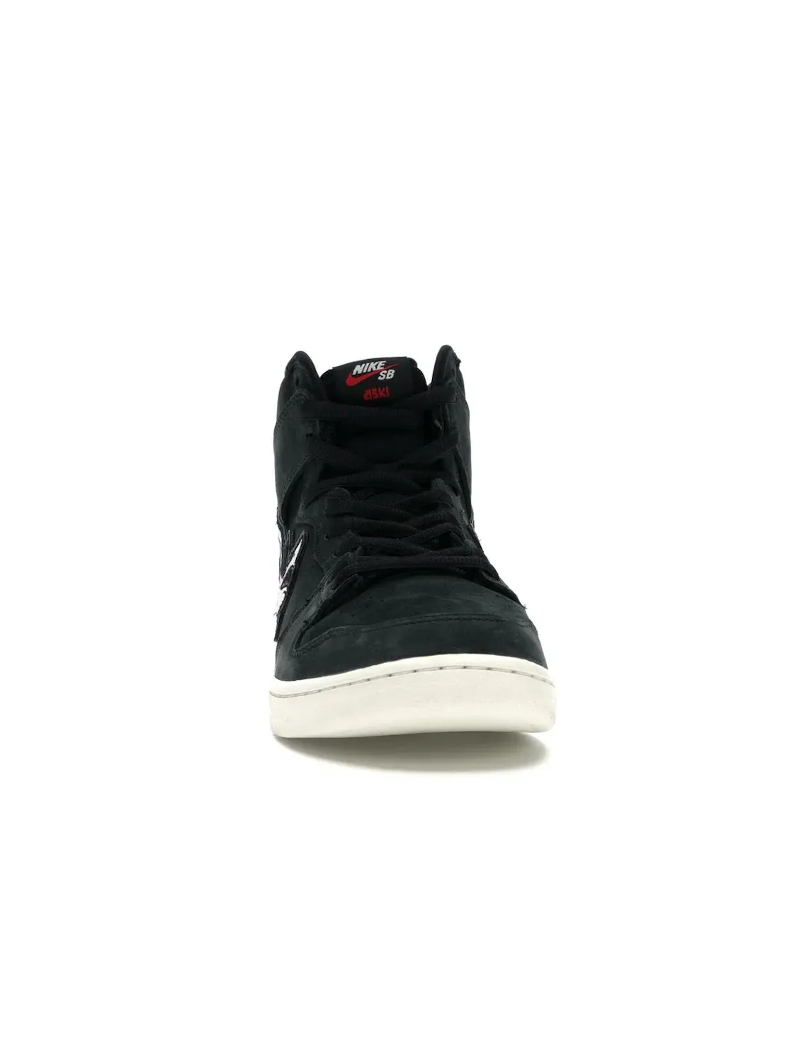 Мужские кроссовки с принтом Nike SB Dunk High Nike — изображение 2 из 4, черный/белый-красный