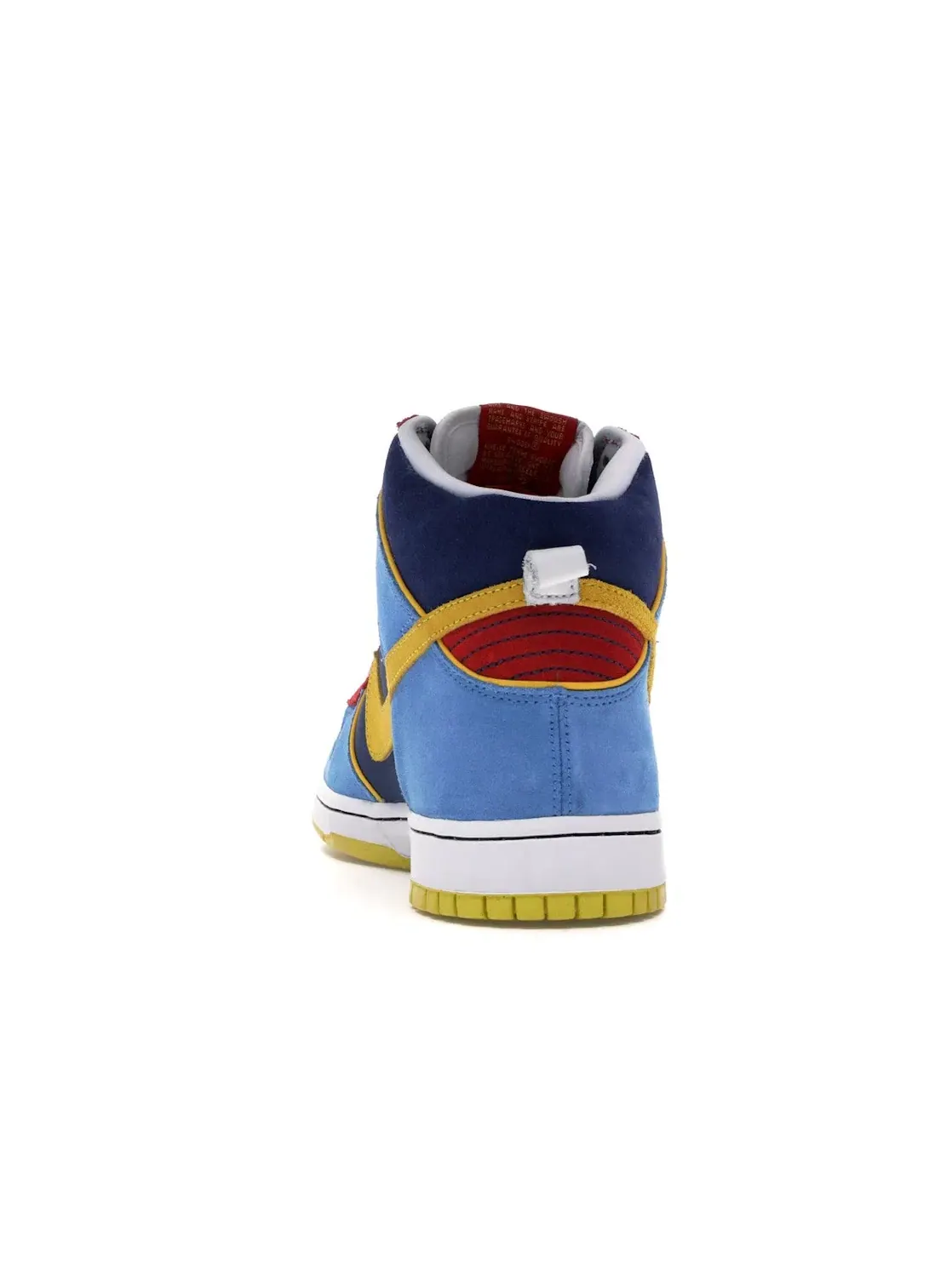 Мужские кроссовки с принтом Nike SB Dunk High Pacman Nike — изображение 4 из 4, синий/золотистый