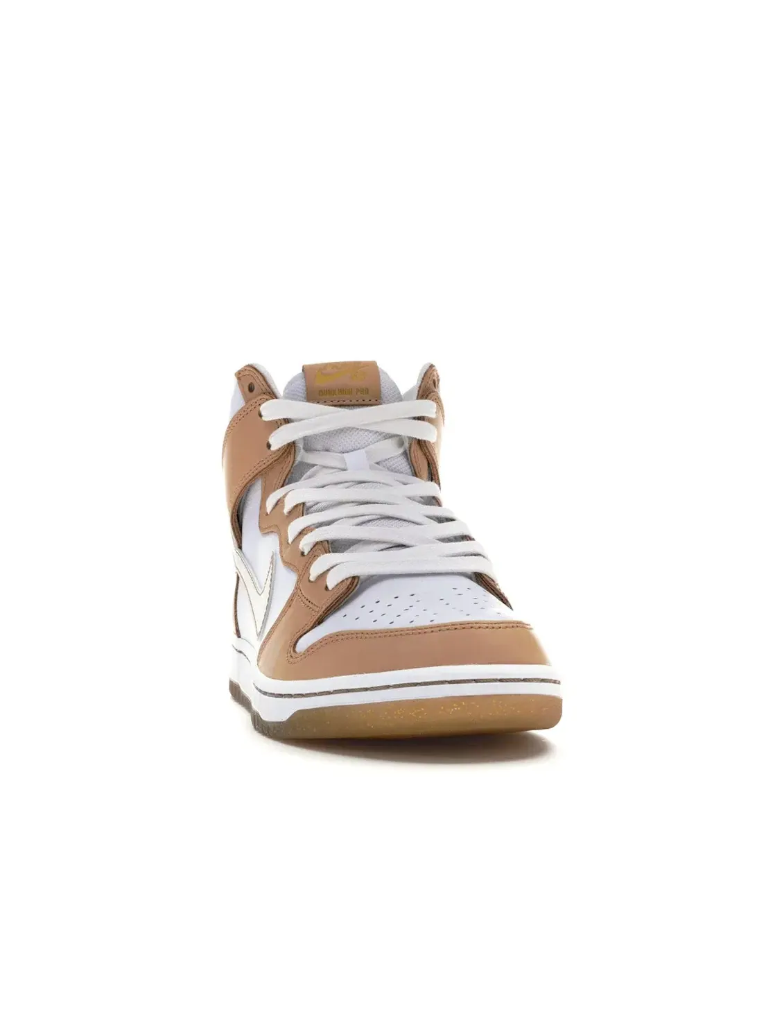 Мужские кроссовки с принтом Nike SB Dunk High Premier Nike — изображение 2 из 4, бежевый/белый-золотистый