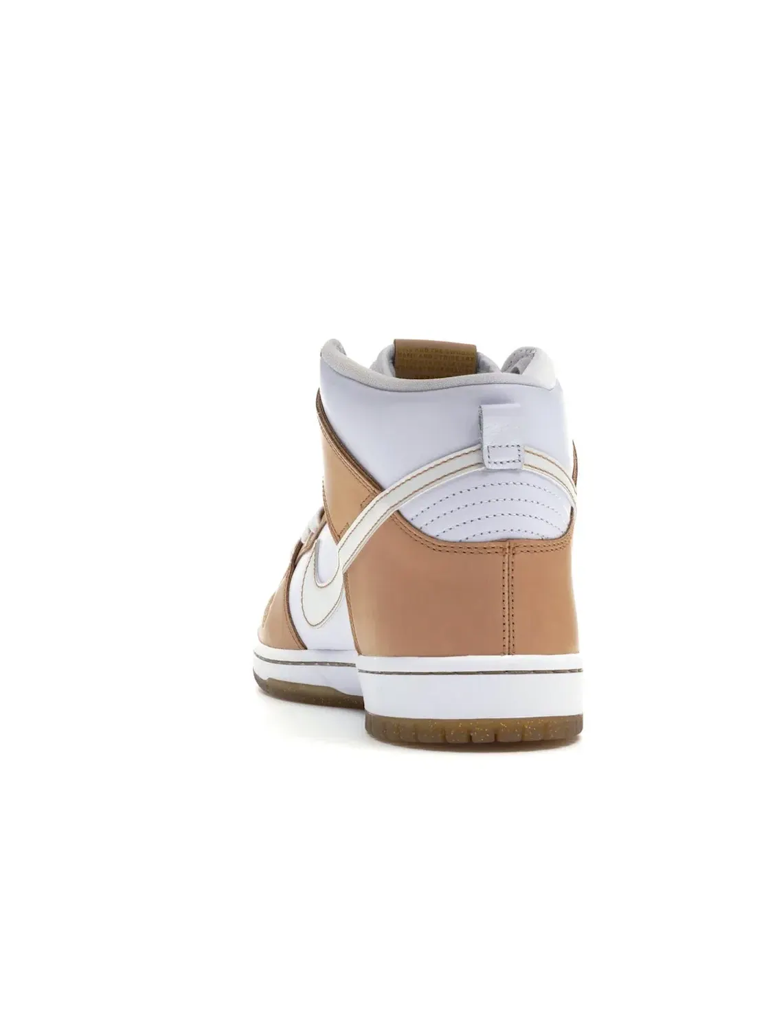 Мужские кроссовки с принтом Nike SB Dunk High Premier Nike — изображение 4 из 4, бежевый/белый-золотистый