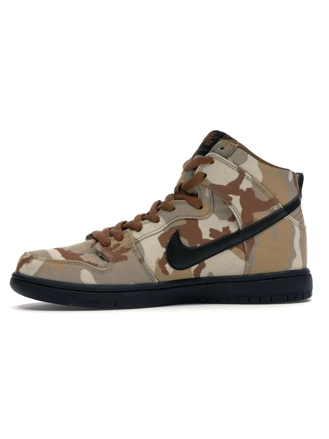 Мужские кроссовки для скейтбординга с камуфляжным принтом Nike SB Dunk High Pro — изображение 3 из 4