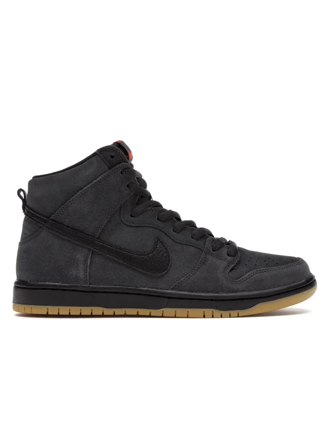 Мужские кроссовки высокие с принтом Nike SB Dunk High Pro Nike — изображение 1 из 4, серый/серый