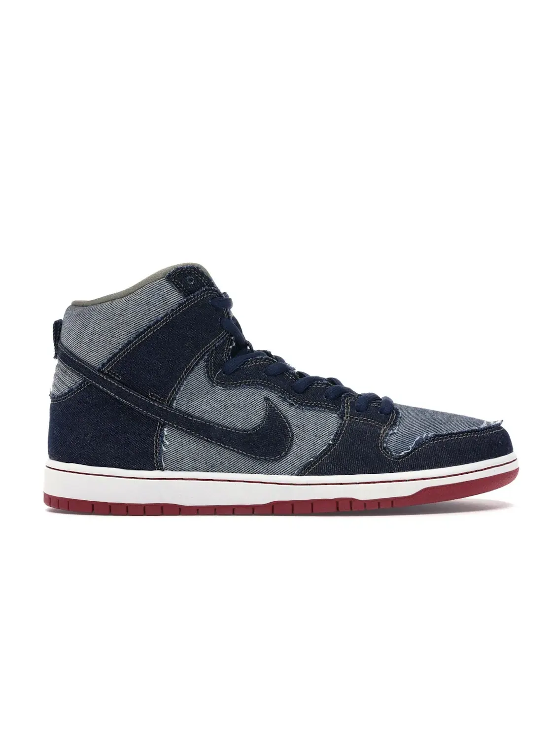 Мужские кроссовки джинсовые Nike SB Dunk High — изображение 1 из 4, темно-синий/темно-синий