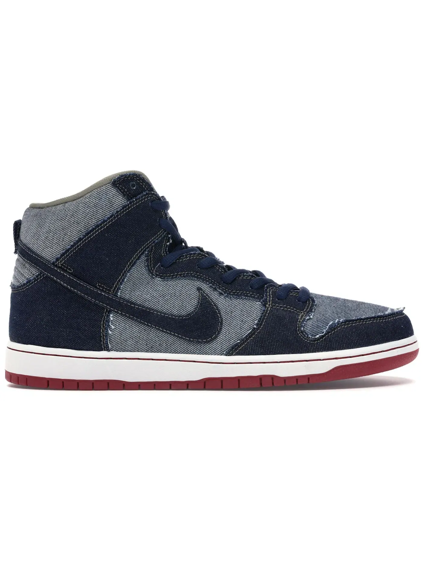 Мужские кроссовки высокие с брендом Nike SB Dunk High — изображение 1 из 2, темно-синий