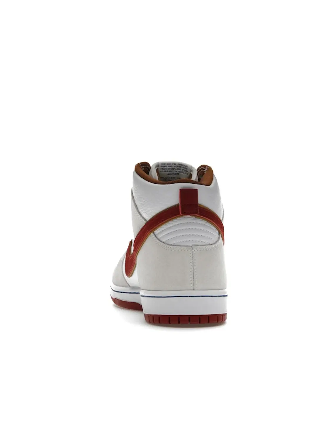 Мужские кроссовки высокие с контрастными акцентами Nike SB Dunk High — изображение 4 из 4, багряный
