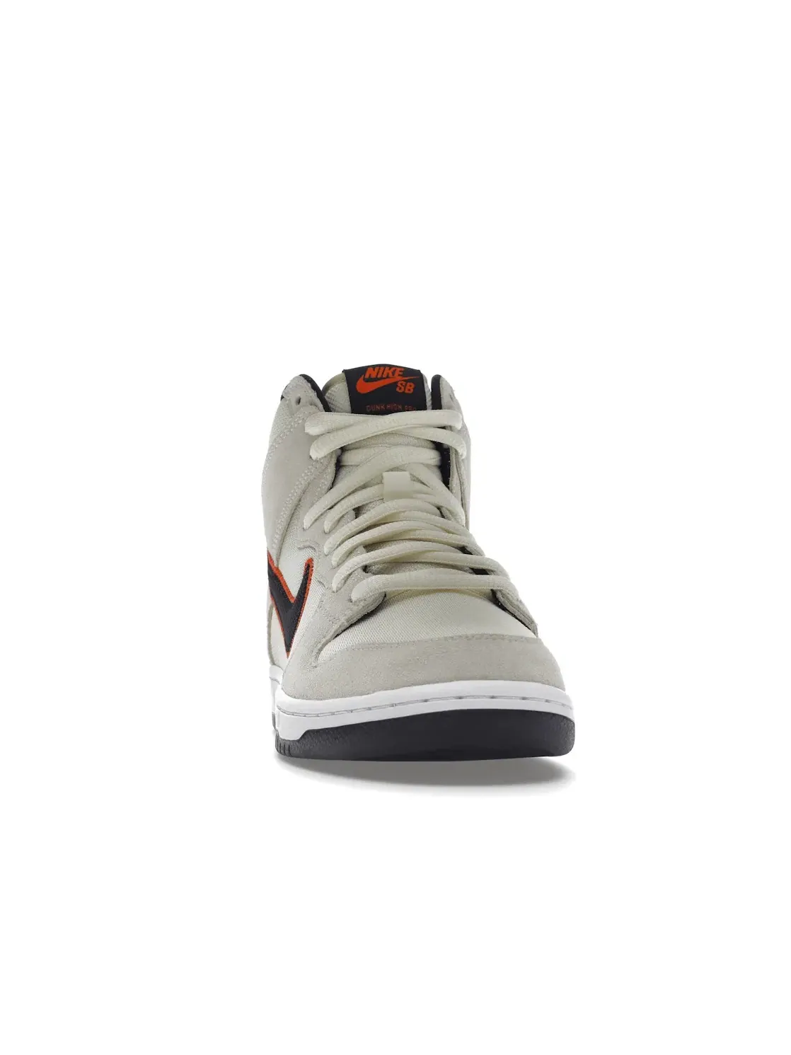 Мужские кроссовки с высоким верхом Nike SB Dunk High Pro Premium Nike — изображение 2 из 4, черный оранжевый