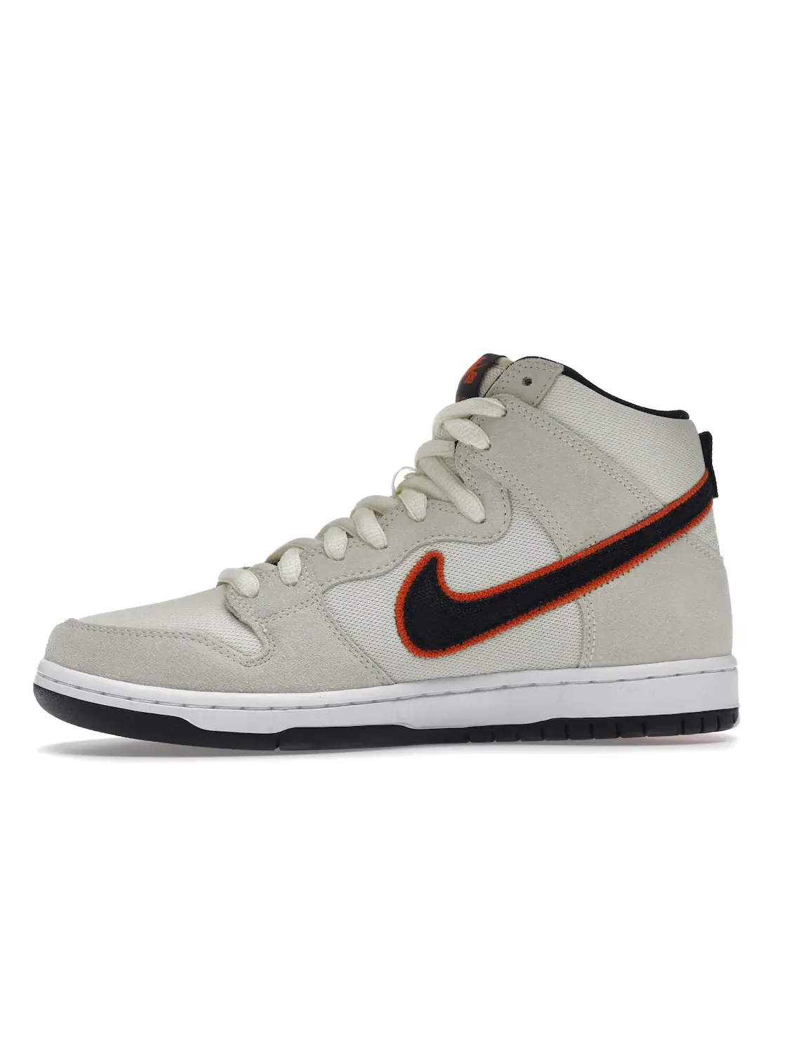 Мужские кроссовки с высоким верхом Nike SB Dunk High Pro Premium Nike — изображение 3 из 4, черный оранжевый