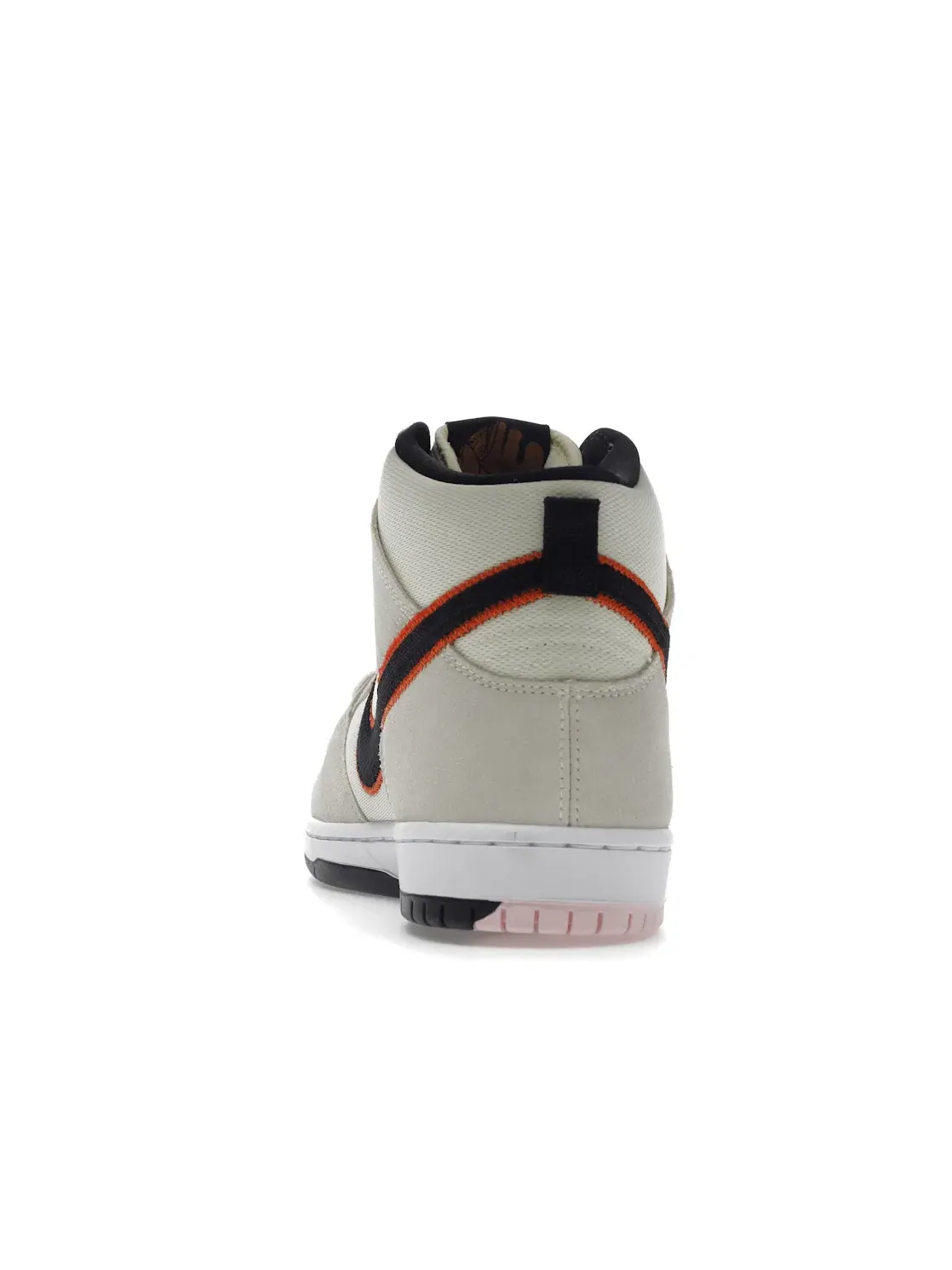 Мужские кроссовки с высоким верхом Nike SB Dunk High Pro Premium Nike — изображение 4 из 4, черный оранжевый