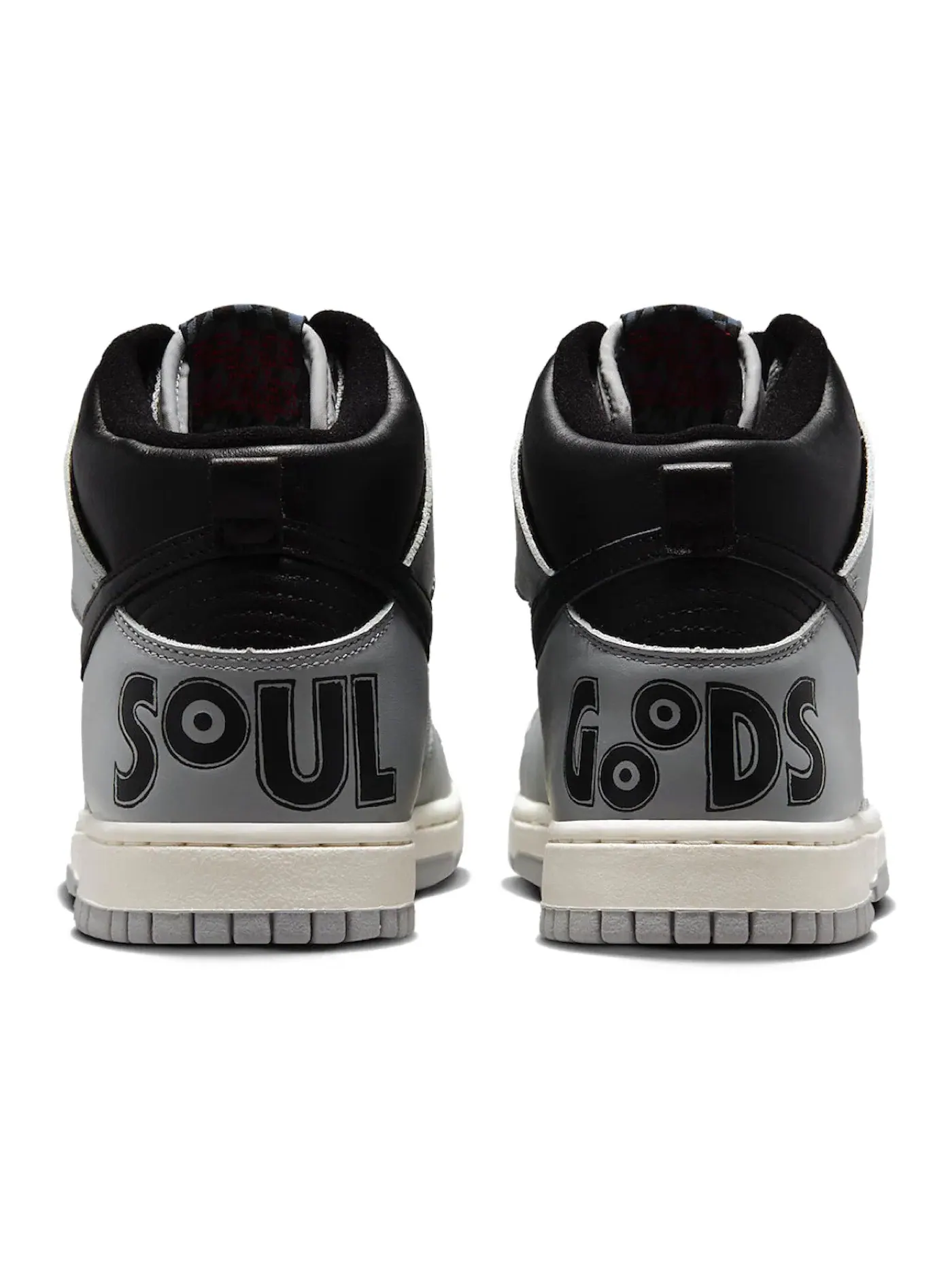 Мужские кроссовки Lifestyle Nike Dunk High — изображение 2 из 2, серый/черный