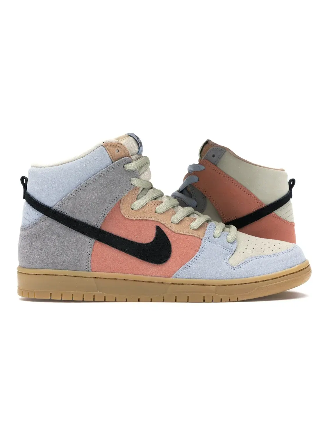 Мужские кроссовки высокие Nike SB Dunk High Spectrum — изображение 1 из 4, мульти-/черный