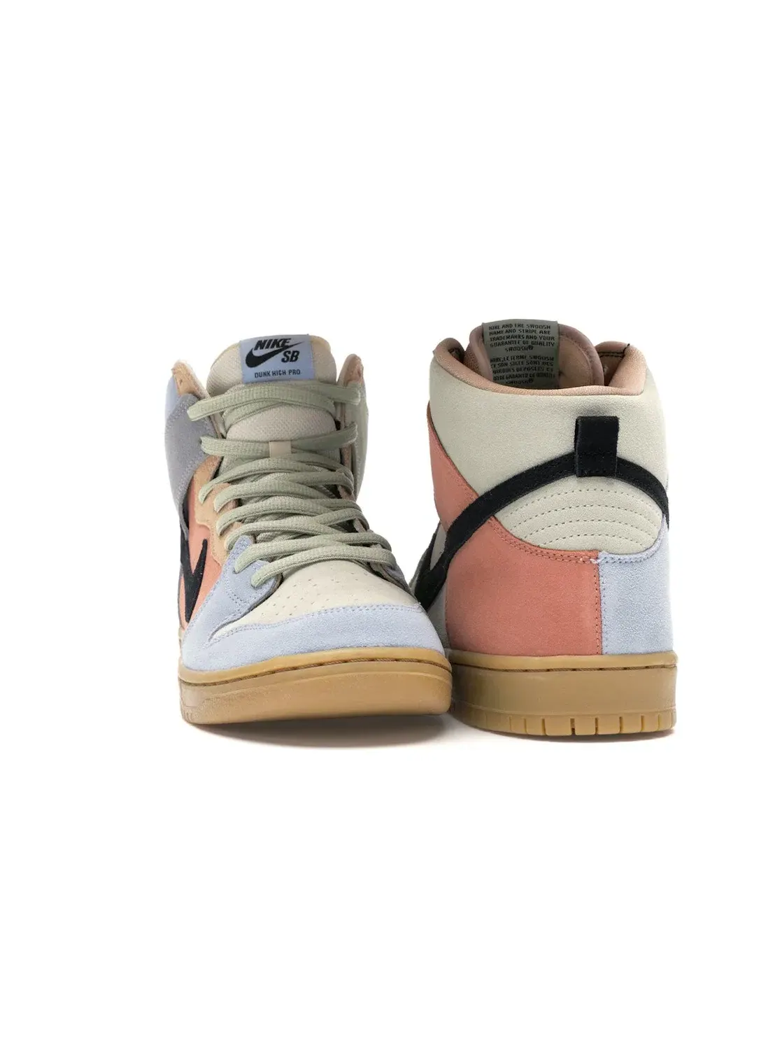 Мужские кроссовки высокие Nike SB Dunk High Spectrum — изображение 2 из 4, мульти-/черный