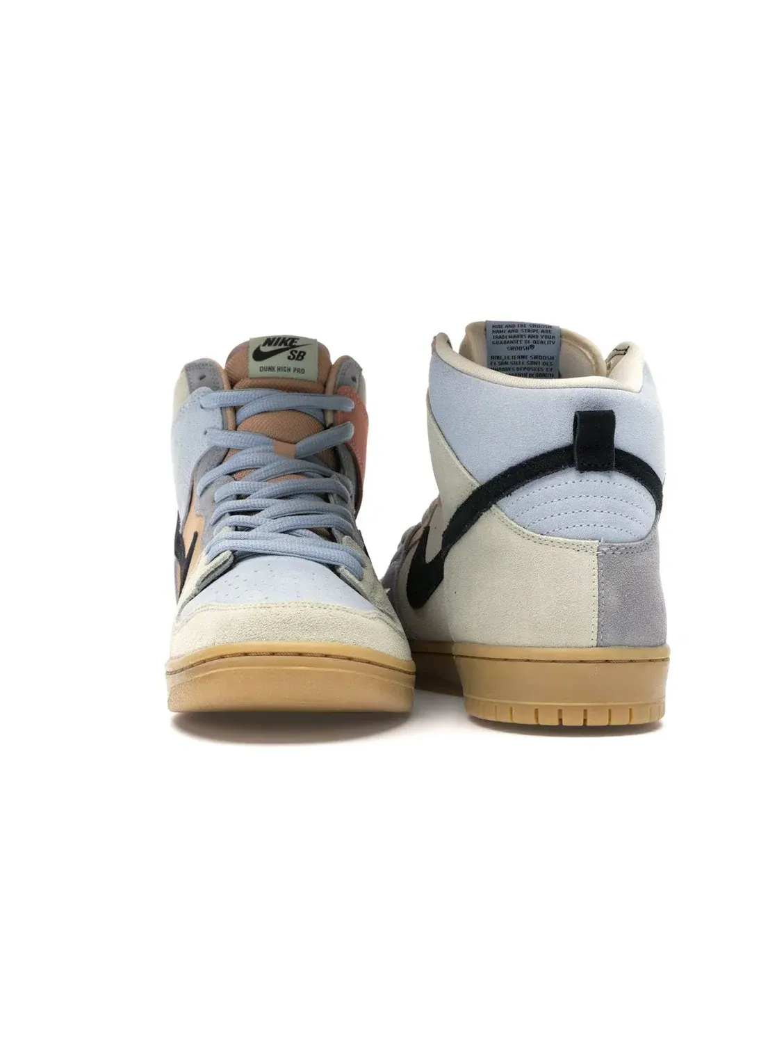 Мужские кроссовки высокие Nike SB Dunk High Spectrum — изображение 4 из 4, мульти-/черный