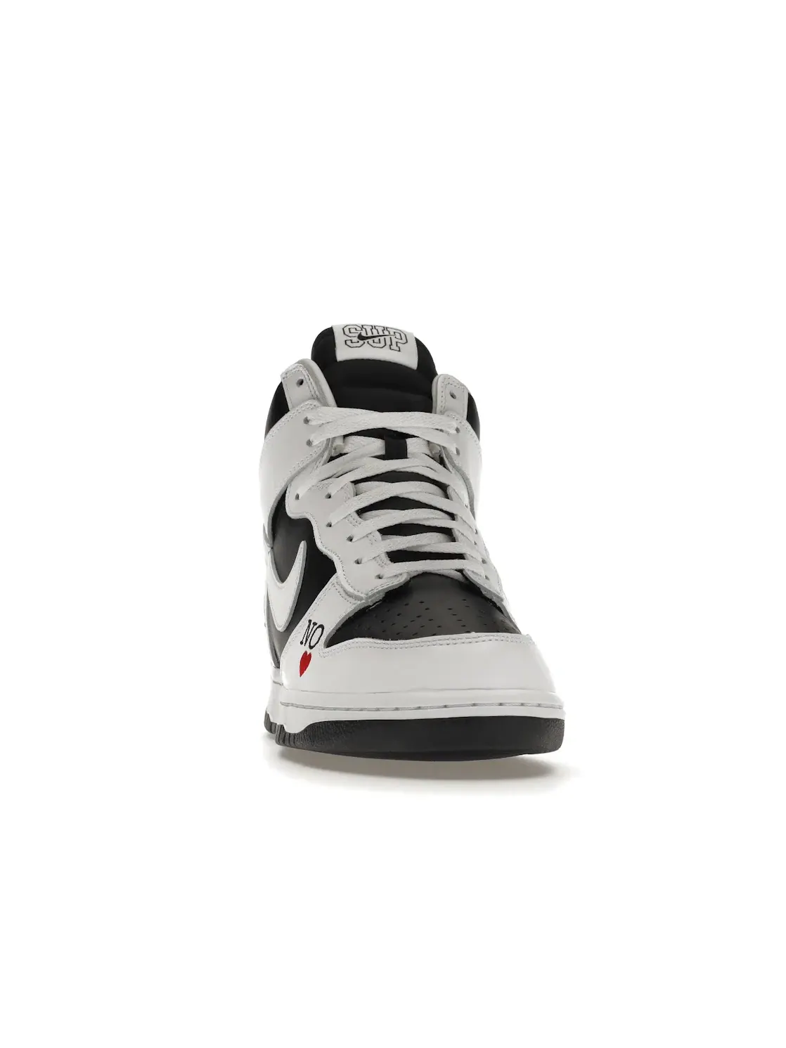Мужские кроссовки с принтом Nike SB Dunk High Supreme By Any Means Nike — изображение 2 из 4, черный/белый-красный