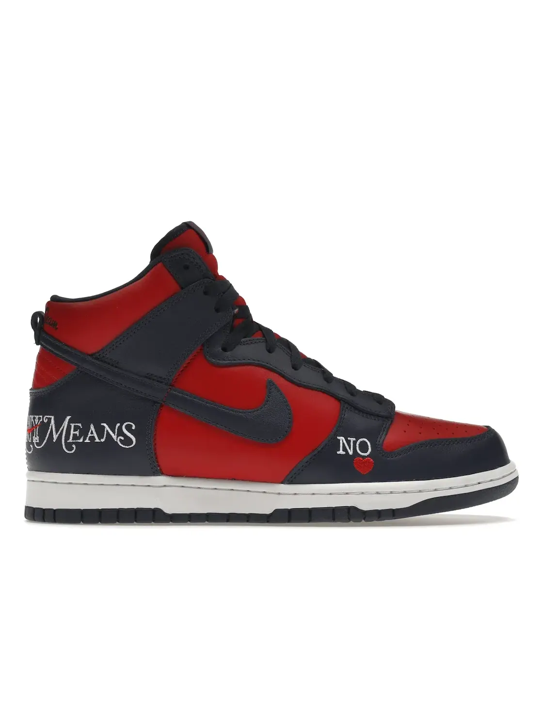 Мужские кроссовки высокие с принтом Nike SB Dunk High Supreme By Any Means Nike — изображение 1 из 4