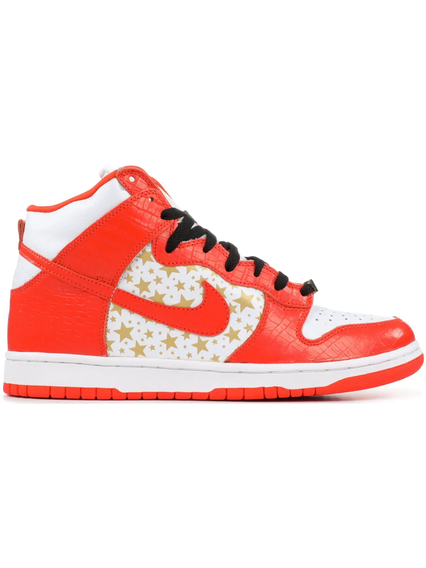 Мужские кроссовки высокие с принтом Nike Dunk High Pro SB Nike — изображение 1 из 1, белый/оранжевый