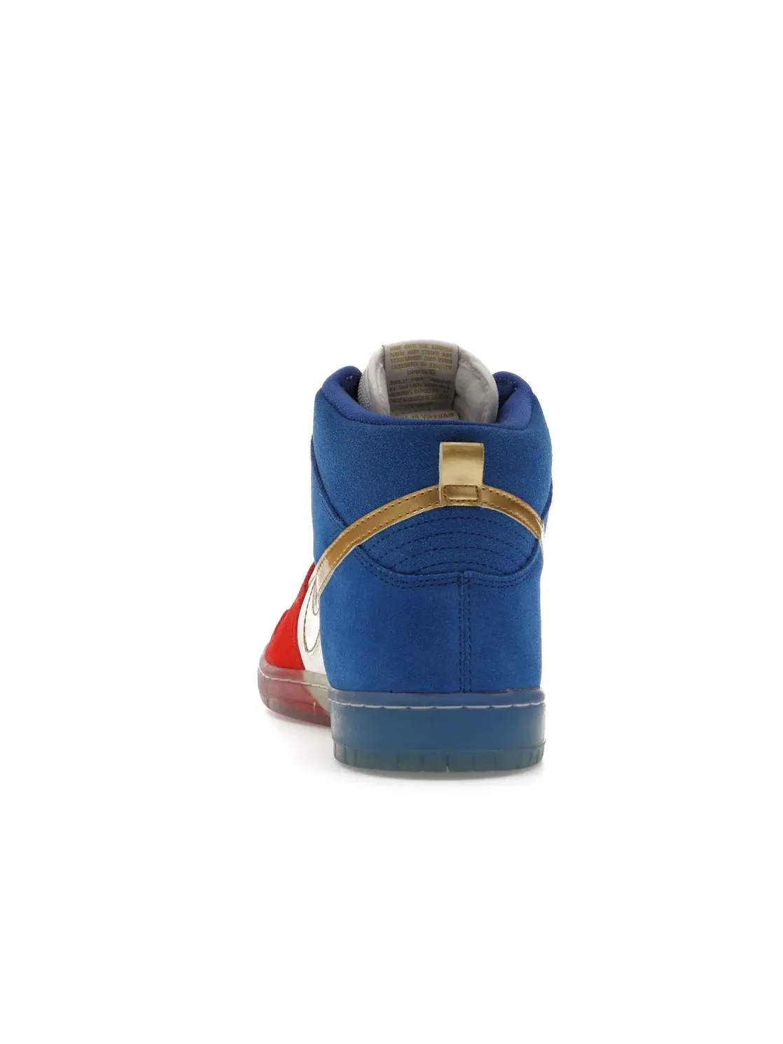 Мужские кроссовки высокие Nike SB Dunk High — изображение 4 из 4, красный/-белый