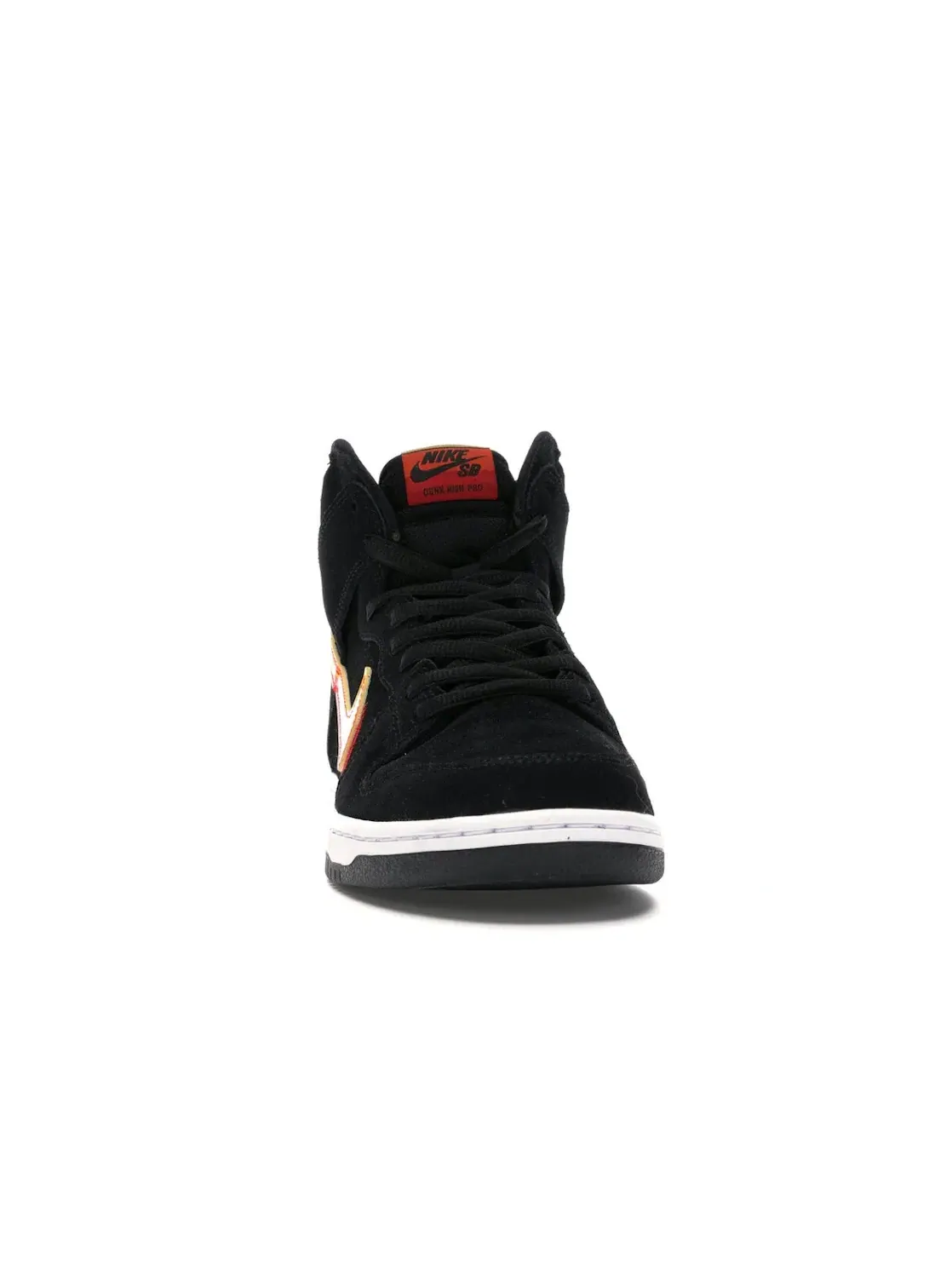 Мужские кроссовки высокий с принтом Nike SB Dunk High Truck It Nike — изображение 2 из 4, черный/желтый-оранжевый