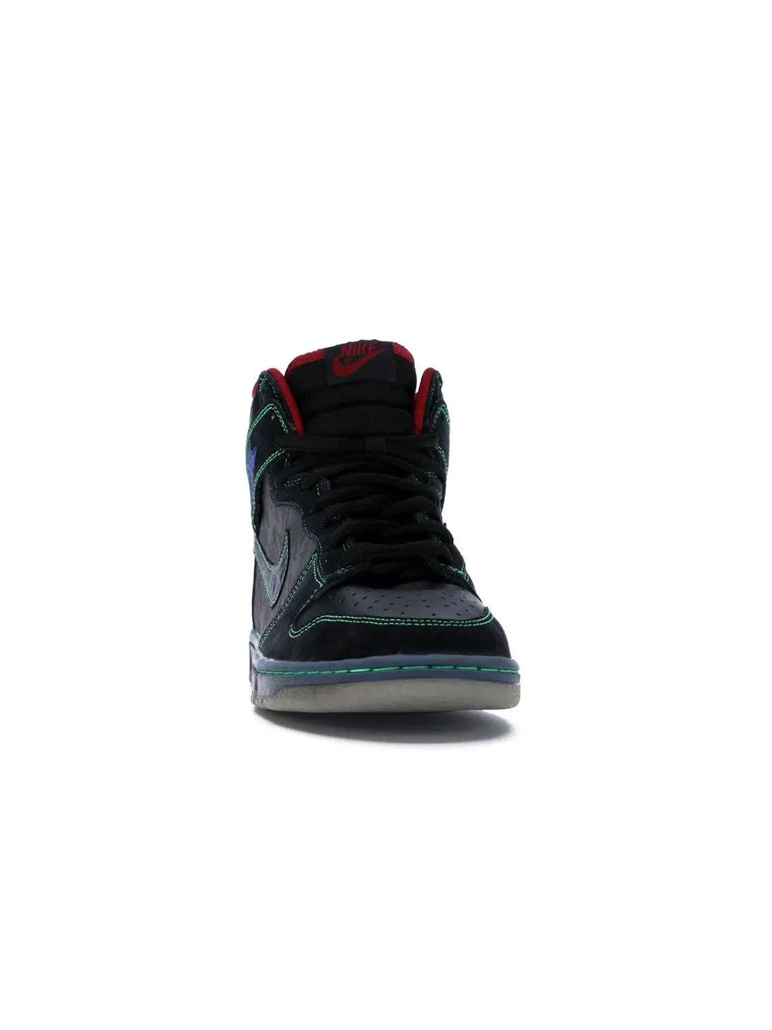 Мужские кроссовки для скейтбординга Nike SB Dunk High — изображение 2 из 4, черный/черный
