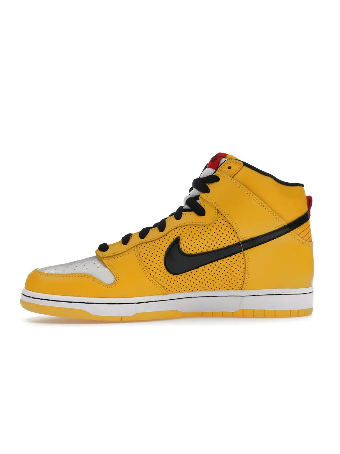 Мужские кроссовки с принтом Nike SB Dunk High Nike — изображение 3 из 4, желтый/черный