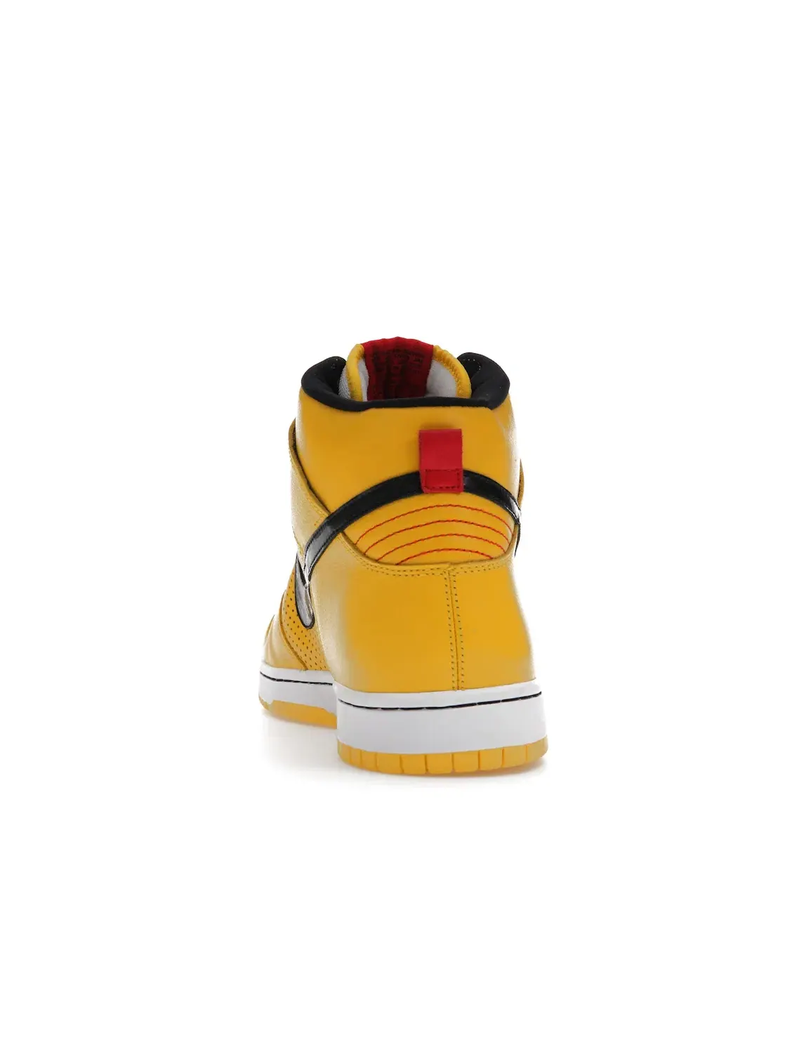 Мужские кроссовки с принтом Nike SB Dunk High Nike — изображение 4 из 4, желтый/черный