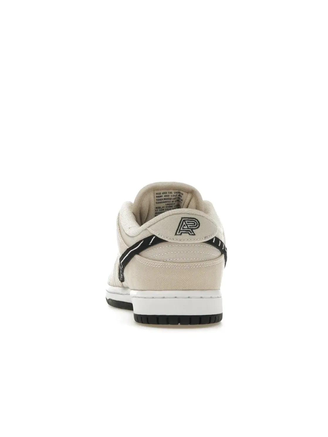 Мужские кроссовки низкие с принтом Nike SB Dunk Low Albino & Preto — изображение 4 из 4, черный