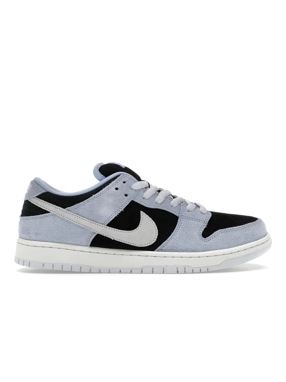 Мужские кроссовки замшевые Nike SB Dunk Low Nike — изображение 1 из 4, черный/серый/белый