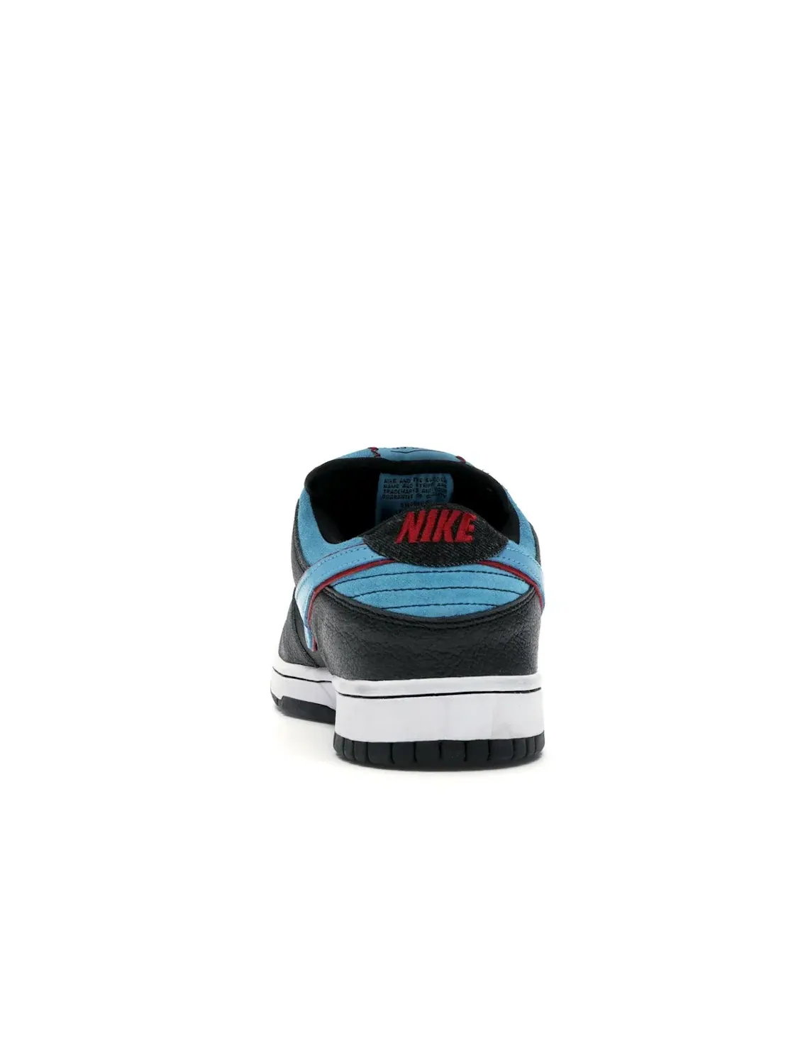 Мужские кроссовки с принтом Nike SB Dunk Low Nike — изображение 4 из 4, черный/синий