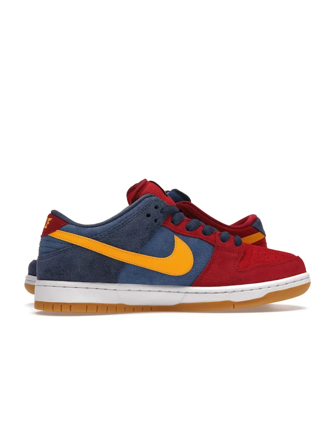 Мужские кроссовки для скейтбординга Nike SB Dunk Low Barcelona — изображение 3 из 4, темно-синий-золотистый