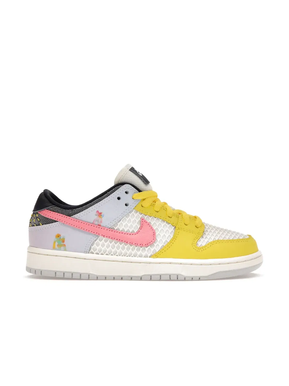 Детские кроссовки Nike SB Dunk Low Be True Xavier Schipani (PS) — изображение 1 из 4, мульти-/розовый
